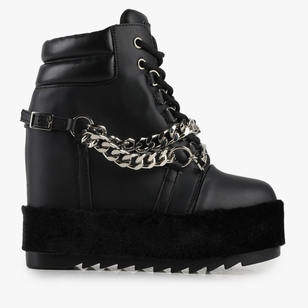 Binske Wedge Booties - Picture 2 of 3